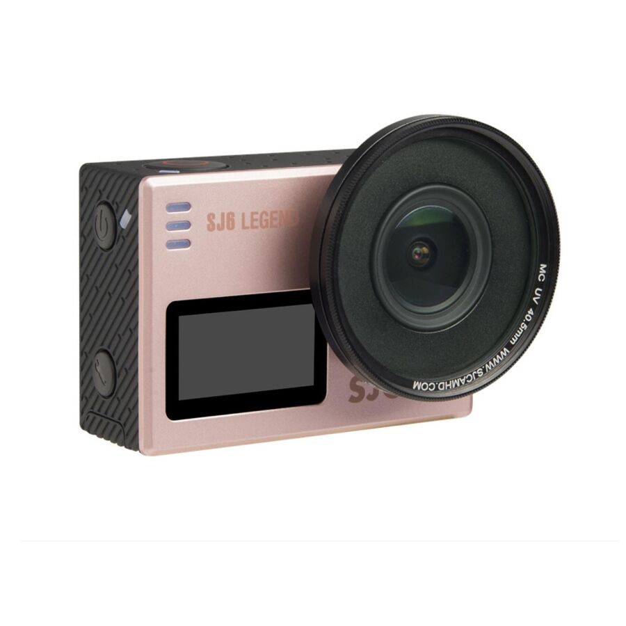 SJCAM SJ6 Aksiyon Kamerası için Koruma Kapaklı Çizilmez MC UV 40.5mm Lens - 1