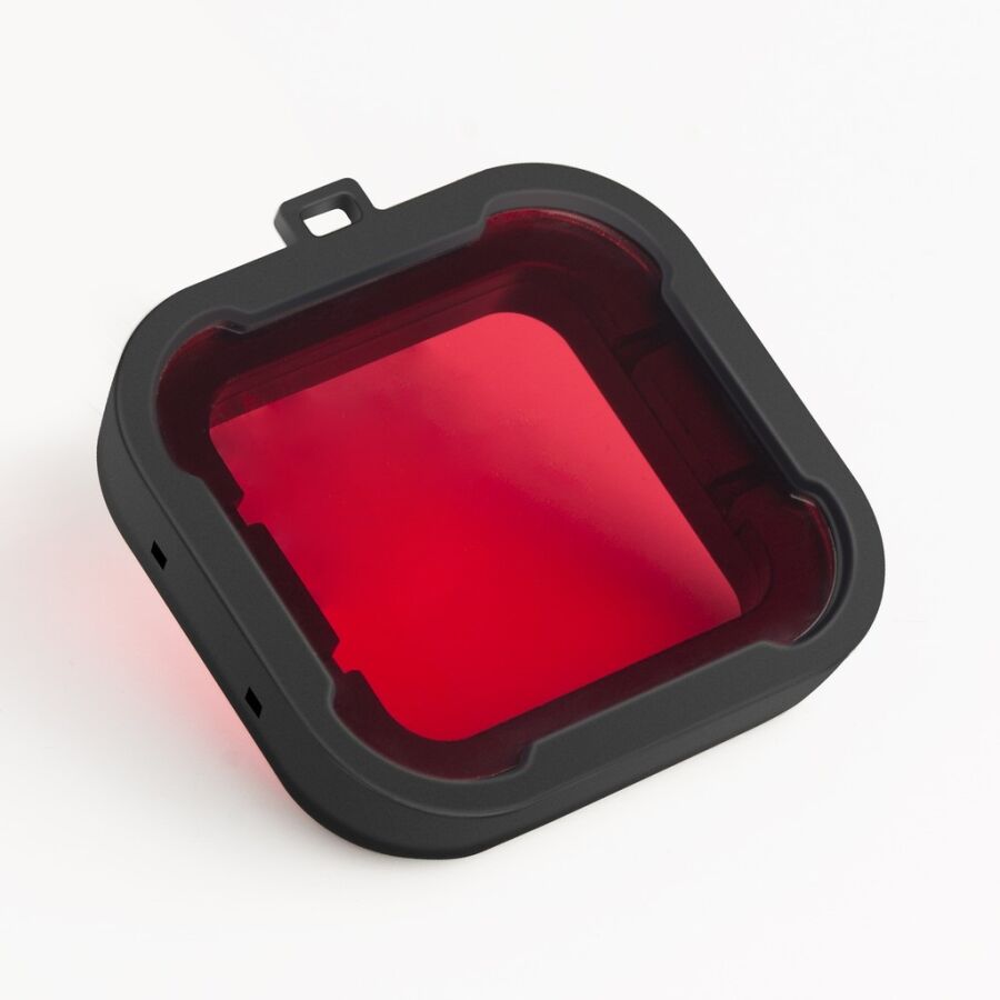 SJCAM SJ6 Aksiyon Kamerası için Su Altı Dalış Filtresi Kırmızı - 5