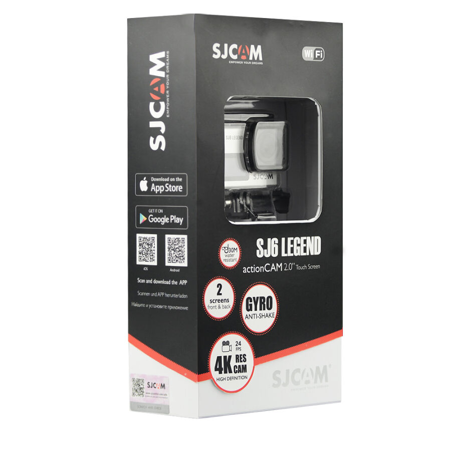SJCAM SJ6 Legend 4K Aksiyon Kamerası Silver - 5