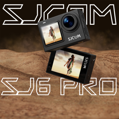 SJCAM SJ6 PRO Dual Screen Wifi 4K UHD Aksiyon Kamerası - 5