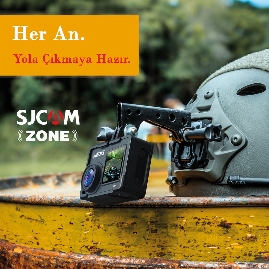 SJCAM SJ6 PRO Dual Screen Wifi 4K UHD Aksiyon Kamerası - 6