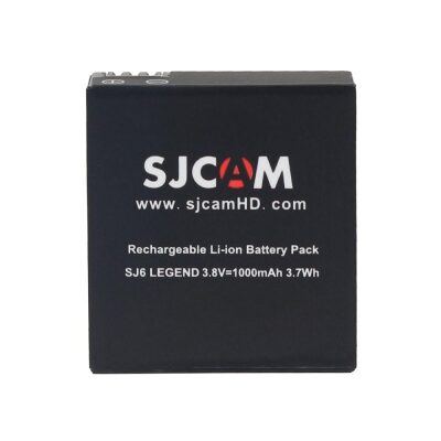 SJCAM SJ6 Pro ve SJ6 Legend 4K Aksiyon Kamera Yedek Bataryası