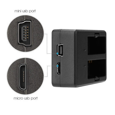 SJCAM SJ6 Pro ve SJ6 Legend İkili Yedek Batarya Şarj İstasyonu - 4