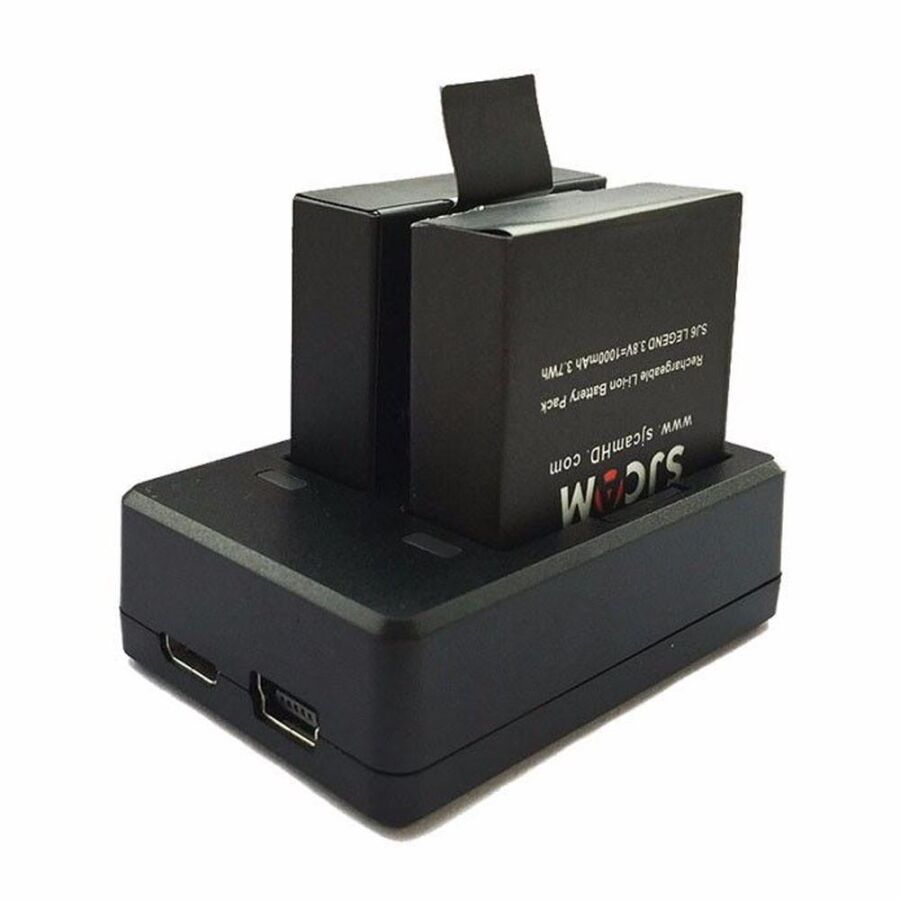 SJCAM SJ6 Pro ve SJ6 Legend İkili Yedek Batarya Şarj İstasyonu - 6