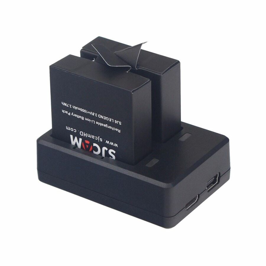 SJCAM SJ6 Pro ve SJ6 Legend İkili Yedek Batarya Şarj İstasyonu - 8