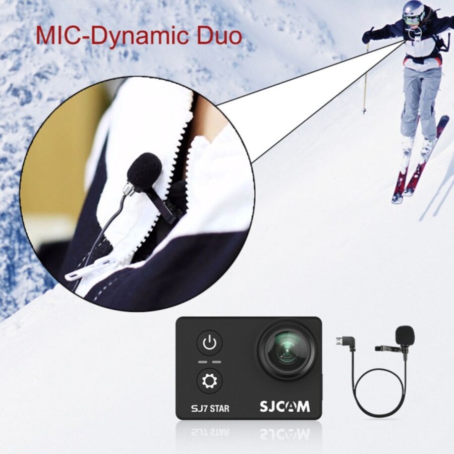 SJCAM SJ6 SJ7 SJ360 Aksiyon Kamera Harici Uzun Mikrofon - 2
