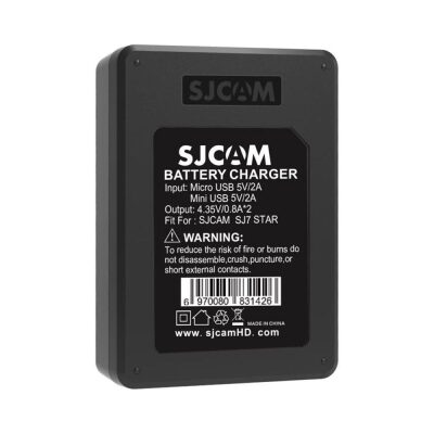 Sjcam SJ7 Star İkili Batarya Şarj Ünitesi - 3