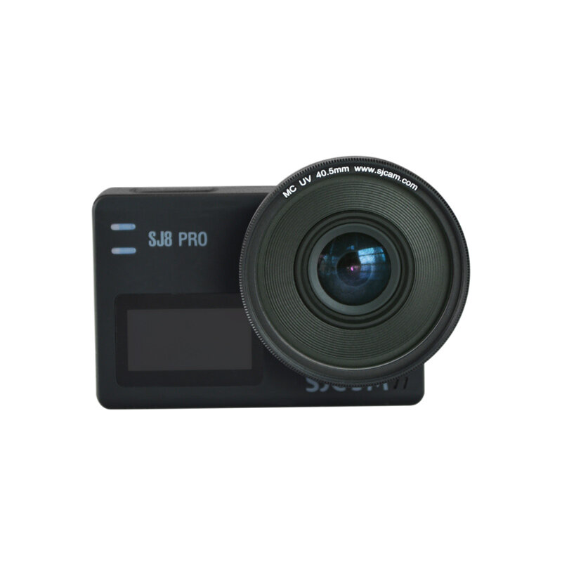 SJCAM SJ8 Aksiyon Kamera Serisi için Koruma Kapaklı Çizilmez MC UV 40.5mm Lens - 3