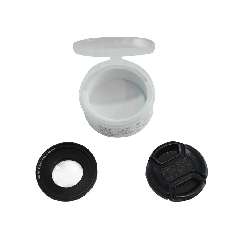 SJCAM SJ8 Aksiyon Kamera Serisi için Koruma Kapaklı Çizilmez MC UV 40.5mm Lens - 4