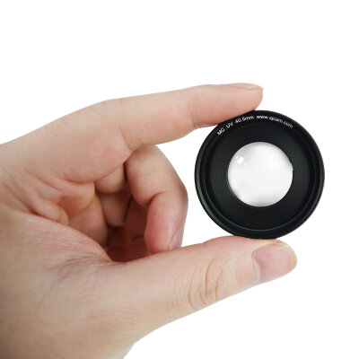 SJCAM SJ8 Aksiyon Kamera Serisi için Koruma Kapaklı Çizilmez MC UV 40.5mm Lens - 6