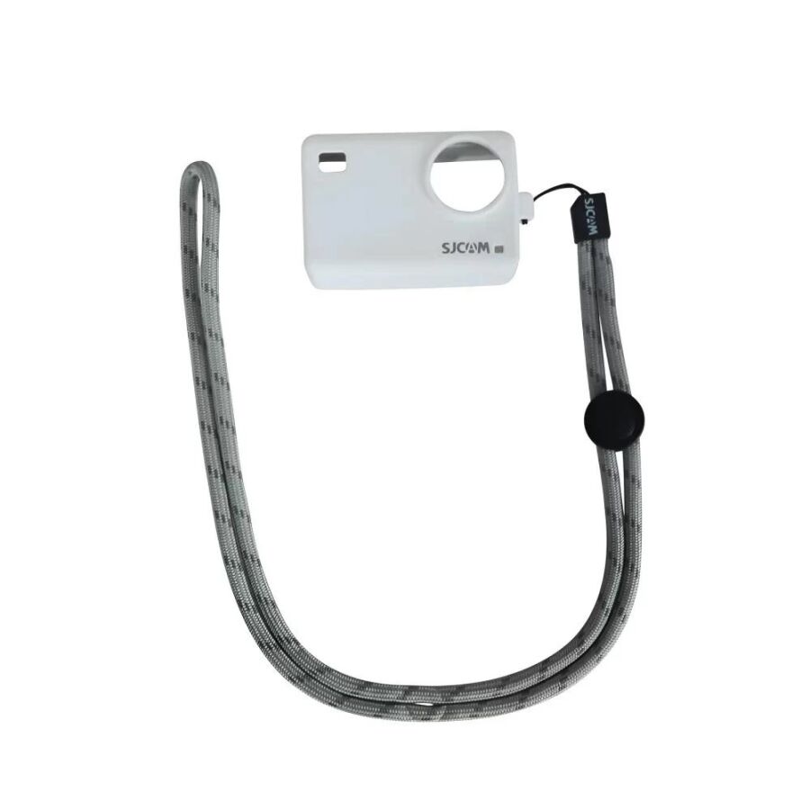 SJCAM SJ8 Aksiyon Kamera Serisi için Koruyucu Silikon Kılıf Beyaz - 3