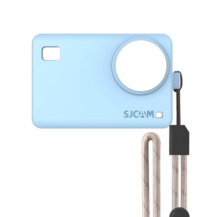 SJCAM SJ8 Aksiyon Kamera Serisi için Koruyucu Silikon Kılıf Mavi - 1