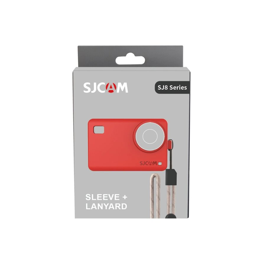 SJCAM SJ8 Aksiyon Kamera Serisi için Koruyucu Silikon Kılıf Pembe - 4