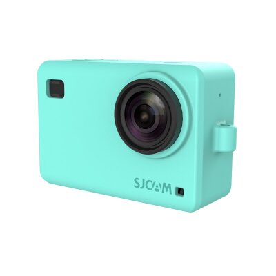 SJCAM SJ8 Aksiyon Kamera Serisi için Koruyucu Silikon Kılıf Turkuaz - 2