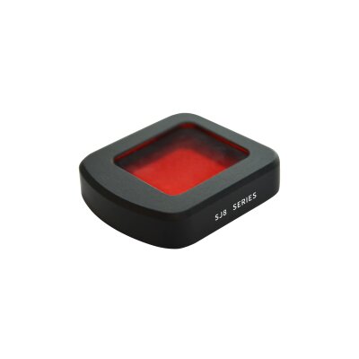 SJCAM SJ8 Aksiyon Kamera Serisi için Su Altı Dalış Filtresi Kırmızı - 7