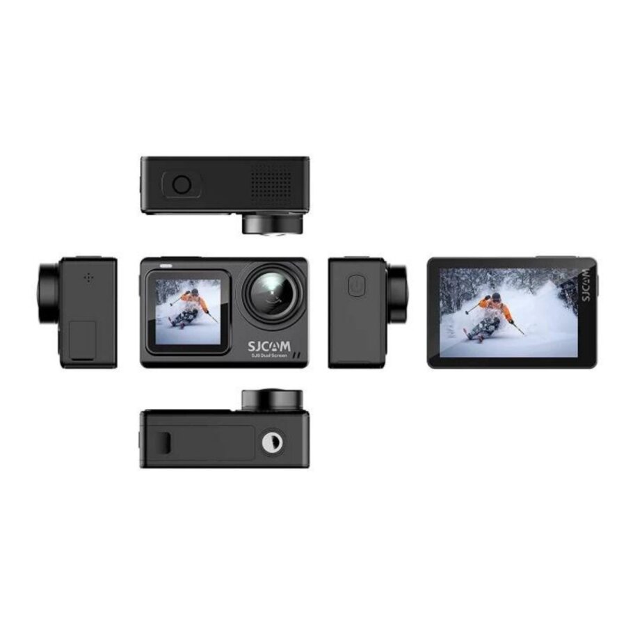 SJCAM SJ8 Dual Screen Wi-Fi 4K Aksiyon Kamerası Siyah - 3