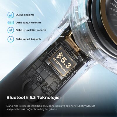 SoundPeats Air4 Lite Hi-Res LDAC TWS Kablosuz Bluetooth Kulaklık Siyah - 5