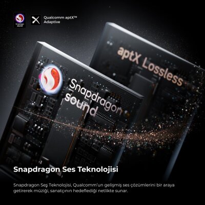 SoundPeats Air4 Pro ANC aptX TWS Kablosuz Bluetooth Kulaklık Beyaz - 7