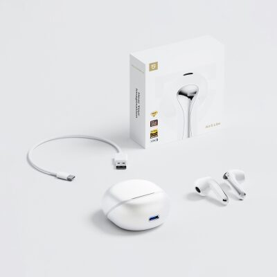 SoundPeats Air5 Lite Hi-Res LDAC ENC TWS Kablosuz Bluetooth 5.4 Kulaklık Beyaz - 9