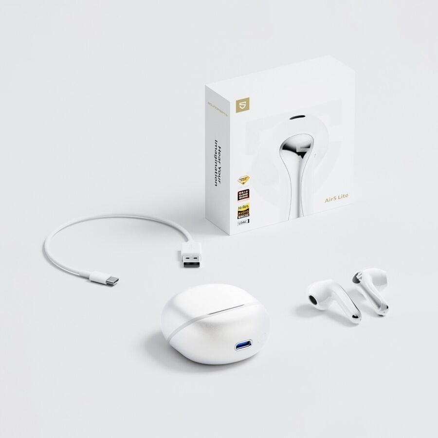 SoundPeats Air5 Lite Hi-Res LDAC ENC TWS Kablosuz Bluetooth 5.4 Kulaklık Beyaz - 9