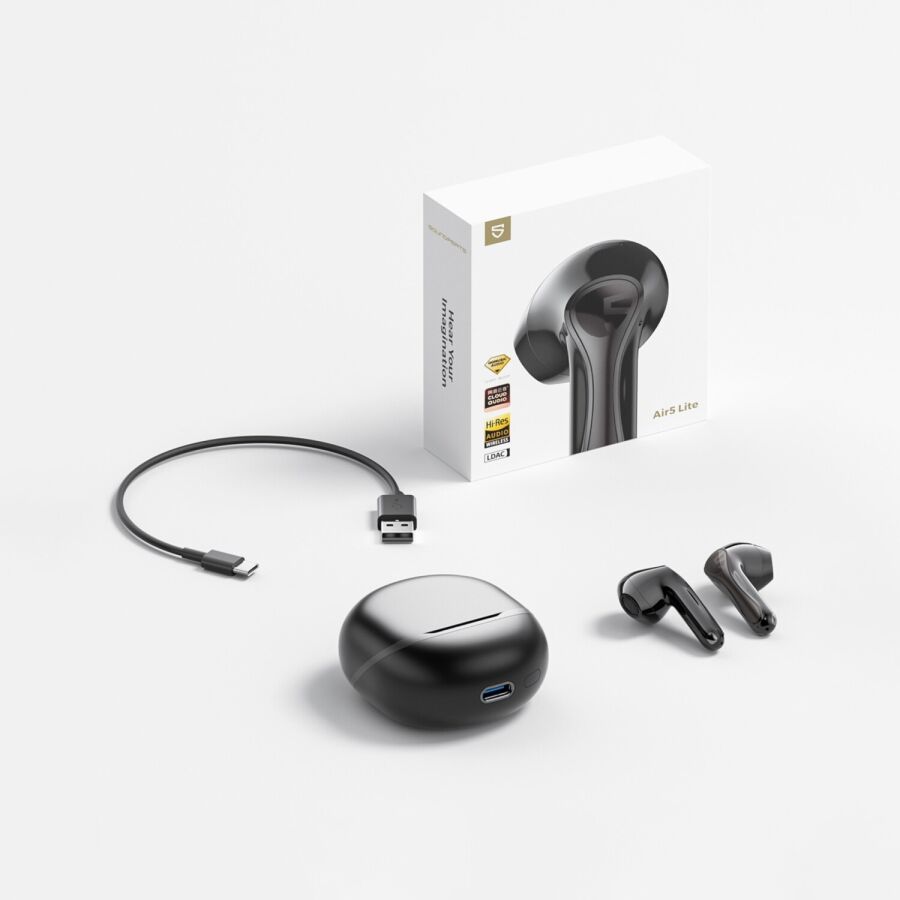 SoundPeats Air5 Lite Hi-Res LDAC ENC TWS Kablosuz Bluetooth 5.4 Kulaklık Siyah - 9