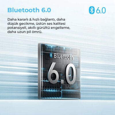 Soundpeats C30 Hybrid ANC TWS Bluetooth 6.0 Kablosuz Kulak içi Kulaklık Siyah - 8