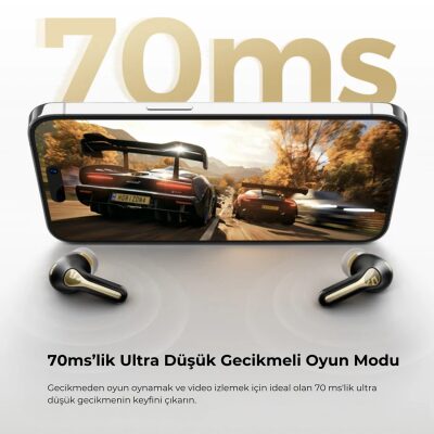 SoundPeats Capsule 3 Pro+ ANC Hi-Res LDAC TWS Kablosuz Bluetooth Kulaklık Siyah - 8