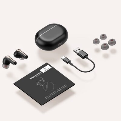 SoundPeats Capsule3 Pro Hi-Res LDAC Bluetooth 5.3 ANC Kablosuz Kulaklık Siyah - 6