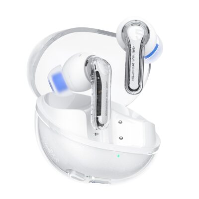SoundPeats Clear ENC TWS Bluetooth 5.3 Kulak içi Kablosuz Kulaklık Beyaz - 4