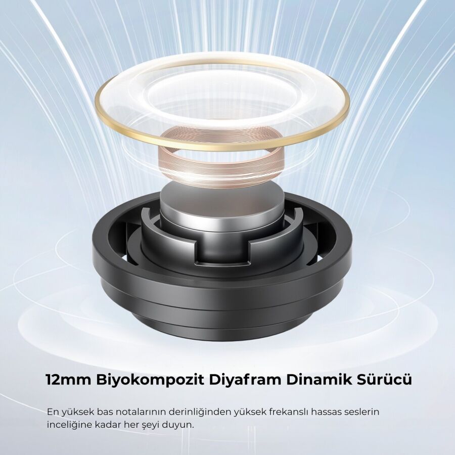 SoundPeats Clear ENC TWS Bluetooth 5.3 Kulak içi Kablosuz Kulaklık Siyah - 4