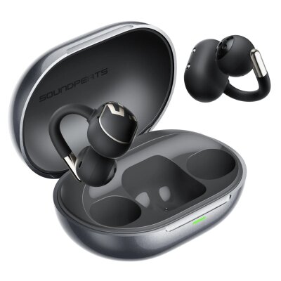 Soundpeats Clip1 Open-Ear ENC OWS Bluetooth 5.4 Kablosuz Kulaklık Siyah - 2