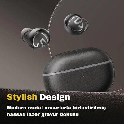 SoundPeats Free2 Classic Bluetooth 5.1 TWS Kulaklık Siyah - 2