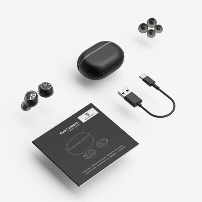 SoundPeats Free2 Classic Bluetooth 5.1 TWS Kulaklık Siyah - 7