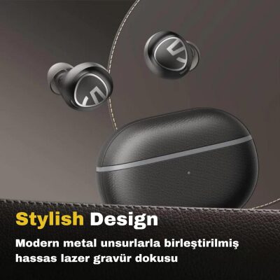 SoundPeats Free2 Classic Bluetooth 5.1 TWS Kulaklık Siyah - 2
