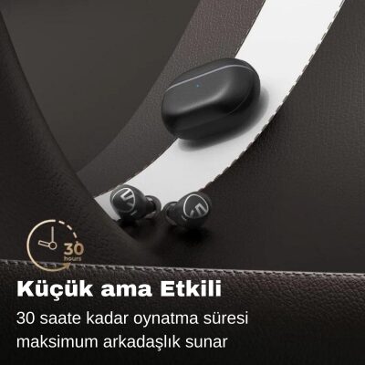 SoundPeats Free2 Classic Bluetooth 5.1 TWS Kulaklık Siyah - 5