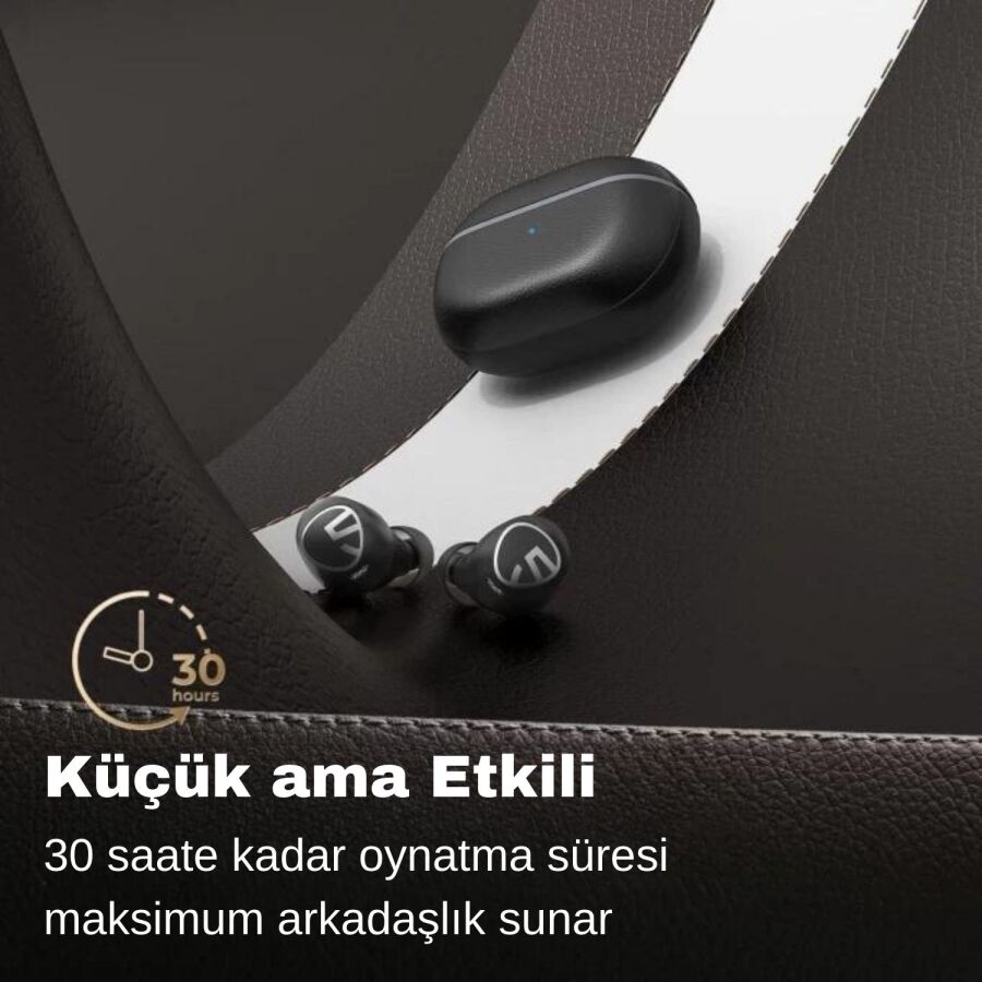 SoundPeats Free2 Classic Bluetooth 5.1 TWS Kulaklık Siyah - 5