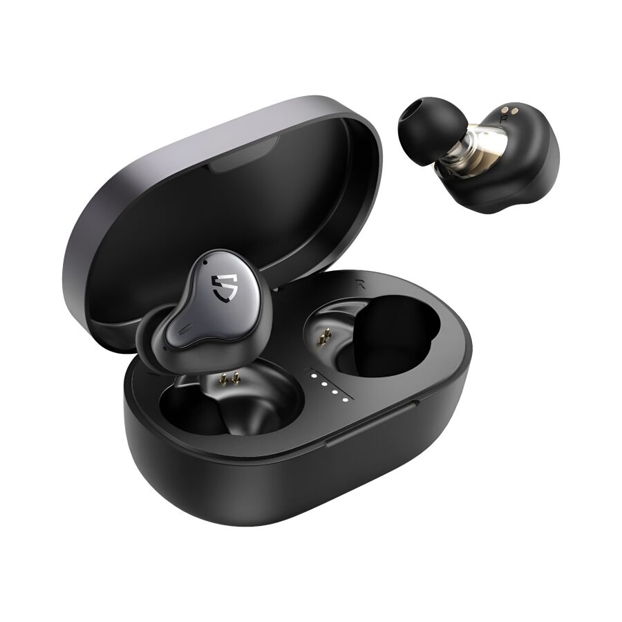 Soundpeats H1 Hybrid Dual Driver Bluetooth 5.2 TWS Kablosuz Kulak içi Kulaklık - 2