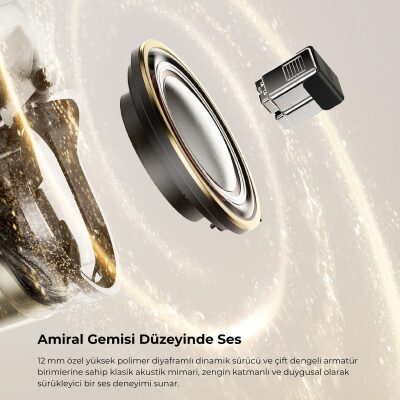 Soundpeats H3 Hi-Res LDAC Bluetooth 5.4 ANC TWS Kablosuz Kulak içi Kulaklık - 5