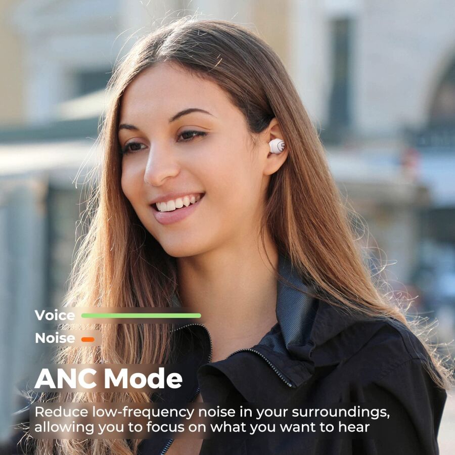 Soundpeats Mini Pro Hybrid ANC Bluetooth 5.2 TWS Kulak İçi Kulaklık Beyaz - 7