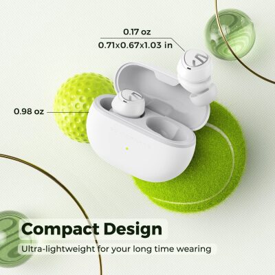 Soundpeats Mini Pro Hybrid ANC Bluetooth 5.2 TWS Kulak İçi Kulaklık Beyaz - 8