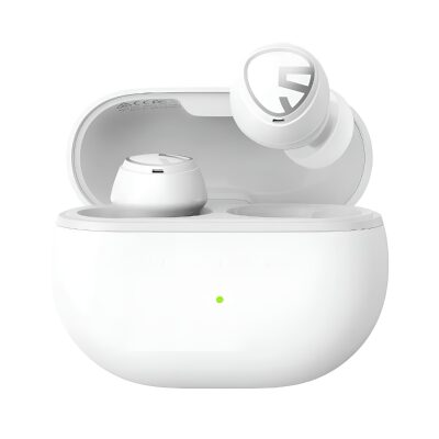 Soundpeats Mini Pro Hybrid ANC Bluetooth 5.2 TWS Kulak İçi Kulaklık Beyaz - 1