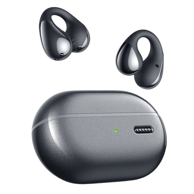 Soundpeats PearlClip Pro Hi-Res LDAC ENC OWS Kablosuz Bluetooth 6.0 Kulaklık Siyah - 1