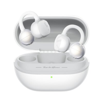 Soundpeats POP Clip Open-Ear ENC OWS Bluetooth 5.4 Kablosuz Kulaklık Beyaz