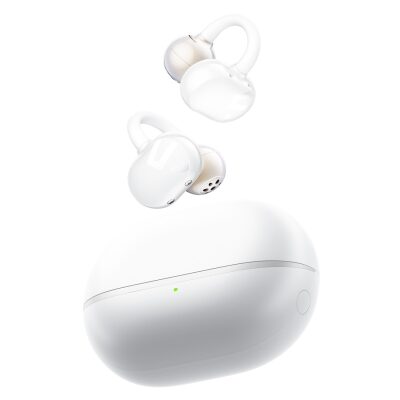 Soundpeats POP Clip Open-Ear ENC OWS Bluetooth 5.4 Kablosuz Kulaklık Beyaz - 8