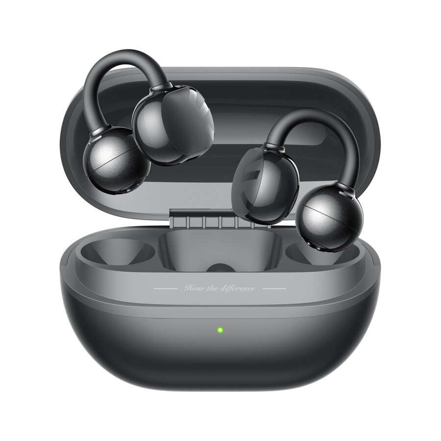 Soundpeats POP Clip Open-Ear ENC OWS Bluetooth 5.4 Kablosuz Kulaklık Siyah - 1