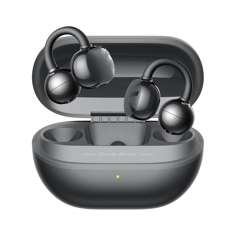 Soundpeats POP Clip Open-Ear ENC OWS Bluetooth 5.4 Kablosuz Kulaklık Siyah - 1