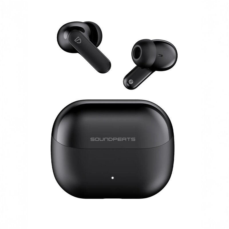 Soundpeats Q3 Pro Hibrit ANC ENC TWS Bluetooth 6.0 Kablosuz Kulak içi Kulaklık Siyah - 1