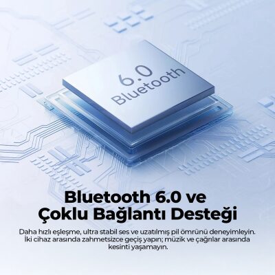 Soundpeats Q3 Pro Hibrit ANC ENC TWS Bluetooth 6.0 Kablosuz Kulak içi Kulaklık Siyah - 8