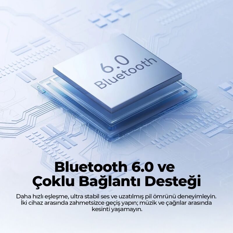 Soundpeats Q3 Pro Hibrit ANC ENC TWS Bluetooth 6.0 Kablosuz Kulak içi Kulaklık Siyah - 8