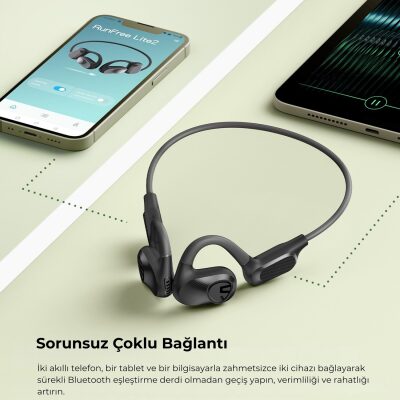 Soundpeats RunFree Lite2 Open-Ear Bluetooth 5.3 Spor için Kablosuz Kulaklık - 8